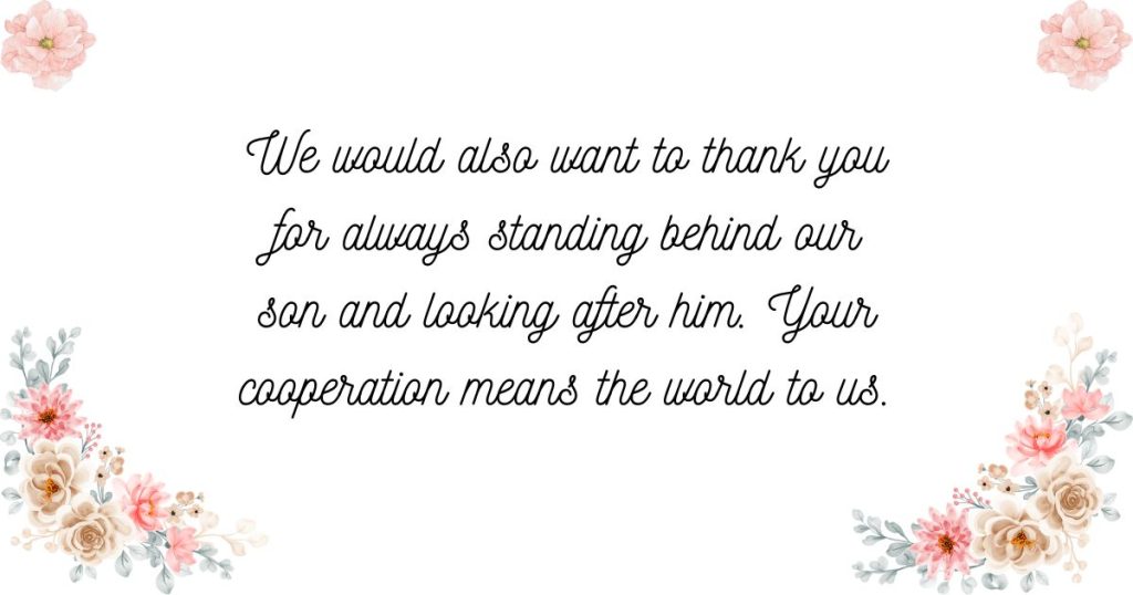 Grateful Words to Thank Your Daughter-in-Law