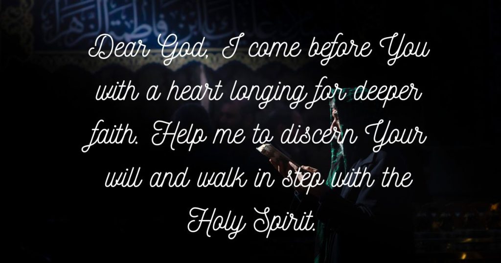 3. Asking God for Wisdom to Strengthen My Belief