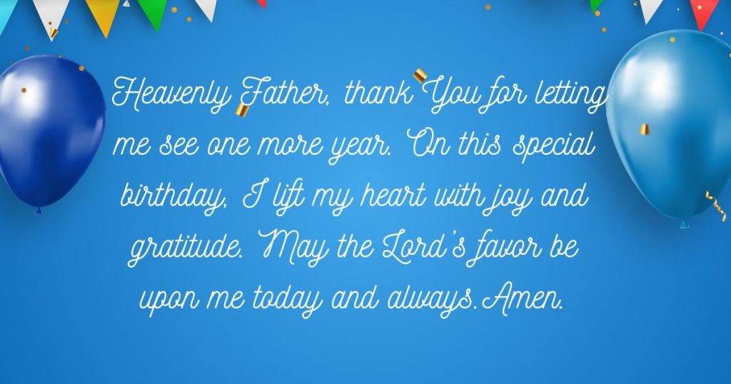 Heartfelt Birthday Prayers to Start My Special Day