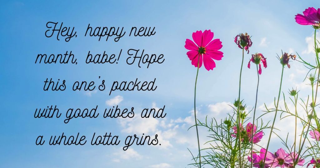 Heartfelt New Month Prayers for Him or Her