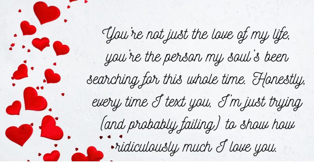 Deep Heart Touching Words for the Woman You Love