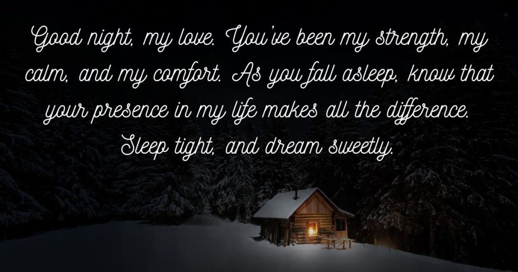 Goodnight Messages to Make Her Fall in Love