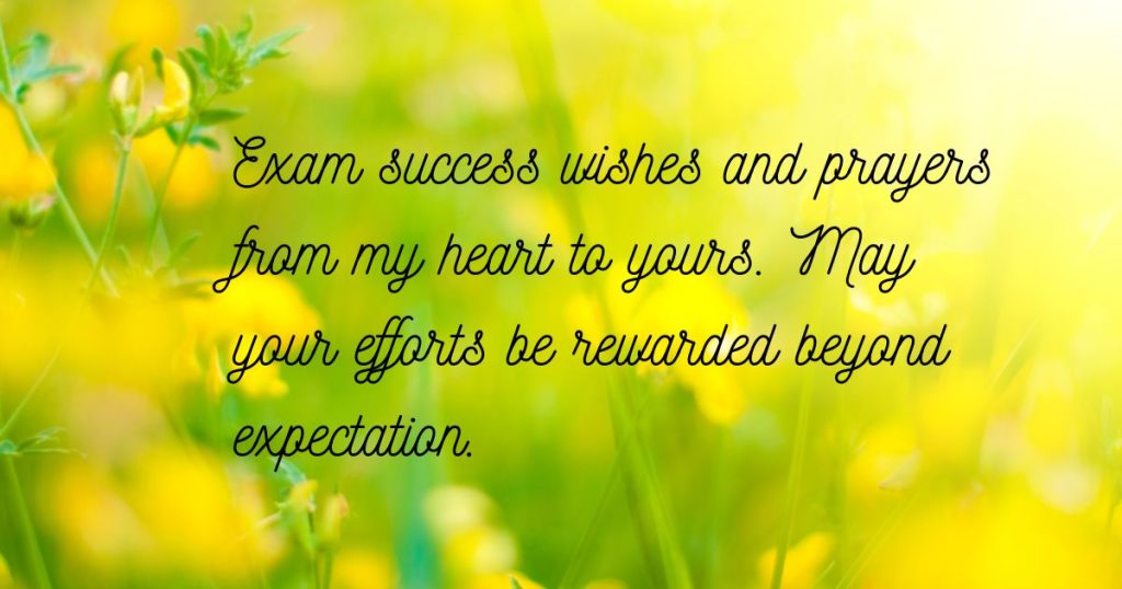 Heartfelt Exam Prayers and Blessings for My Beloved