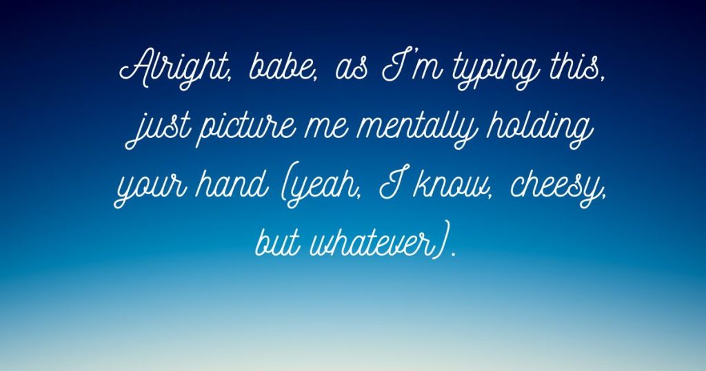 Warm and Tender Messages to Brighten Her Evening