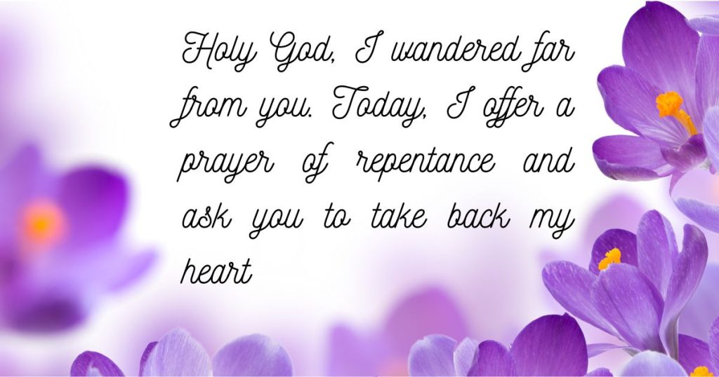 Heartfelt Powerful Prayers for Forgiveness and Redemption