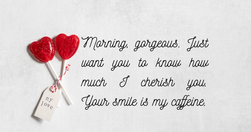 60 Romantic love messages to fill her day with happiness