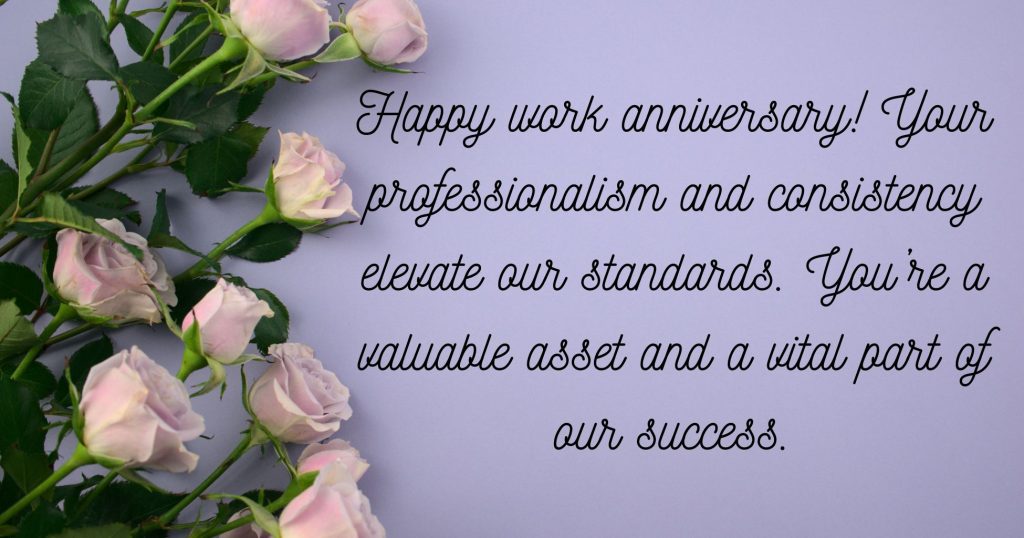 Professional Anniversary Messages to Celebrate Employee Loyalty