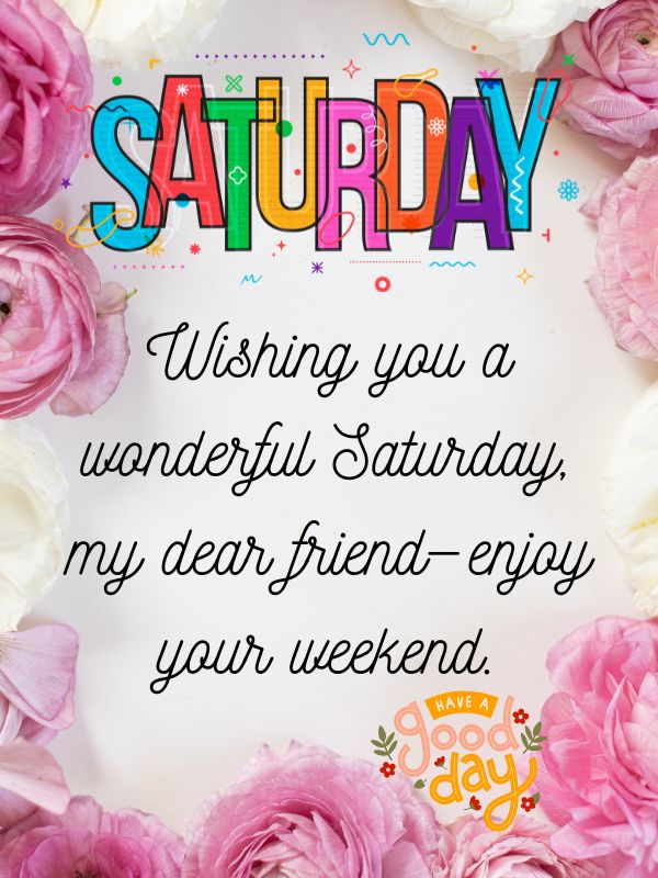 Saturday Blessings