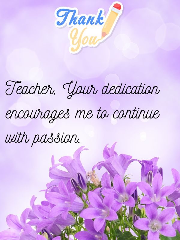 Heartfelt Thank You Messages and Notes for Yoga Teacher