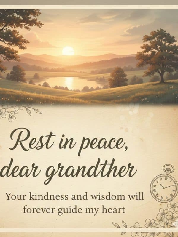 Heartfelt Quotes for a Grandfather Who Passed Away